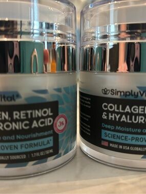 Collagen & Hyaluronic Acid Deep Moisture Cream - Blue
